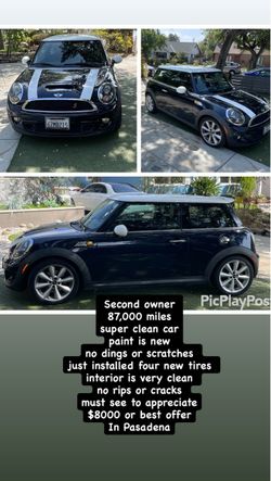 2013 Mini Cooper S VERY CLEAN