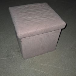 Small Pink Ottoman