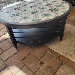 Ellington Coffee Table Oudoor Black  New 