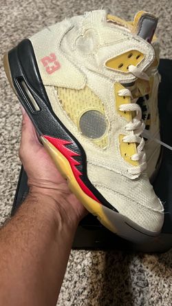 Jordan 5 Off White Sail