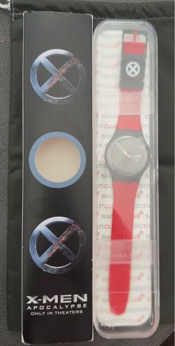 Swatch Watch Rare X-men limited edition