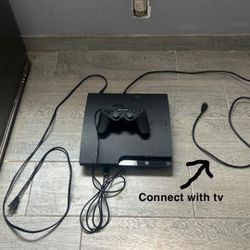 PS3 With Everything And with 3 kids Games 