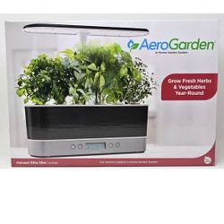 NIB AEROGARDEN HARVEST ELITE IN HOME GARDEN SYSTEM