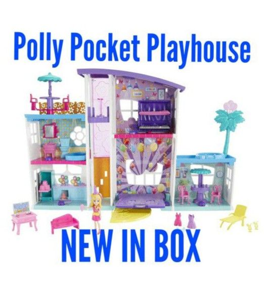 POLLY POCKET PLAYHOUSE- NEW