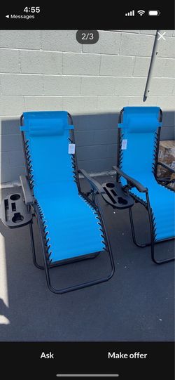 Zero gravity, folding chairs,