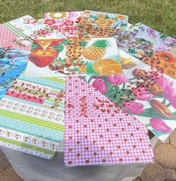 Brand new vinyl placemat & coaster sets/3 sets for $5!