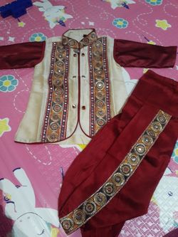 6 month boys traditional Indian wear