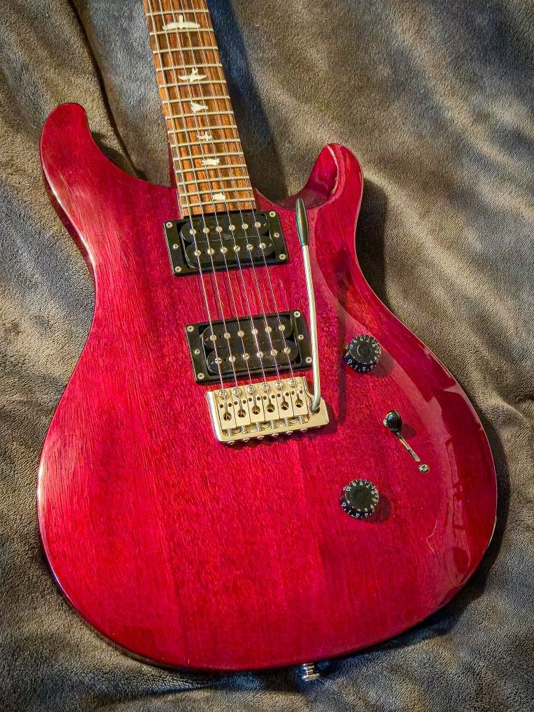 PRS SE Standard 24 2016 With Coil Tap Electric Guitar 6 String Red