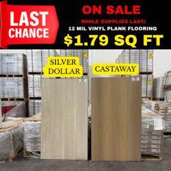Vinyl Plank Flooring $1.79 Sq Ft