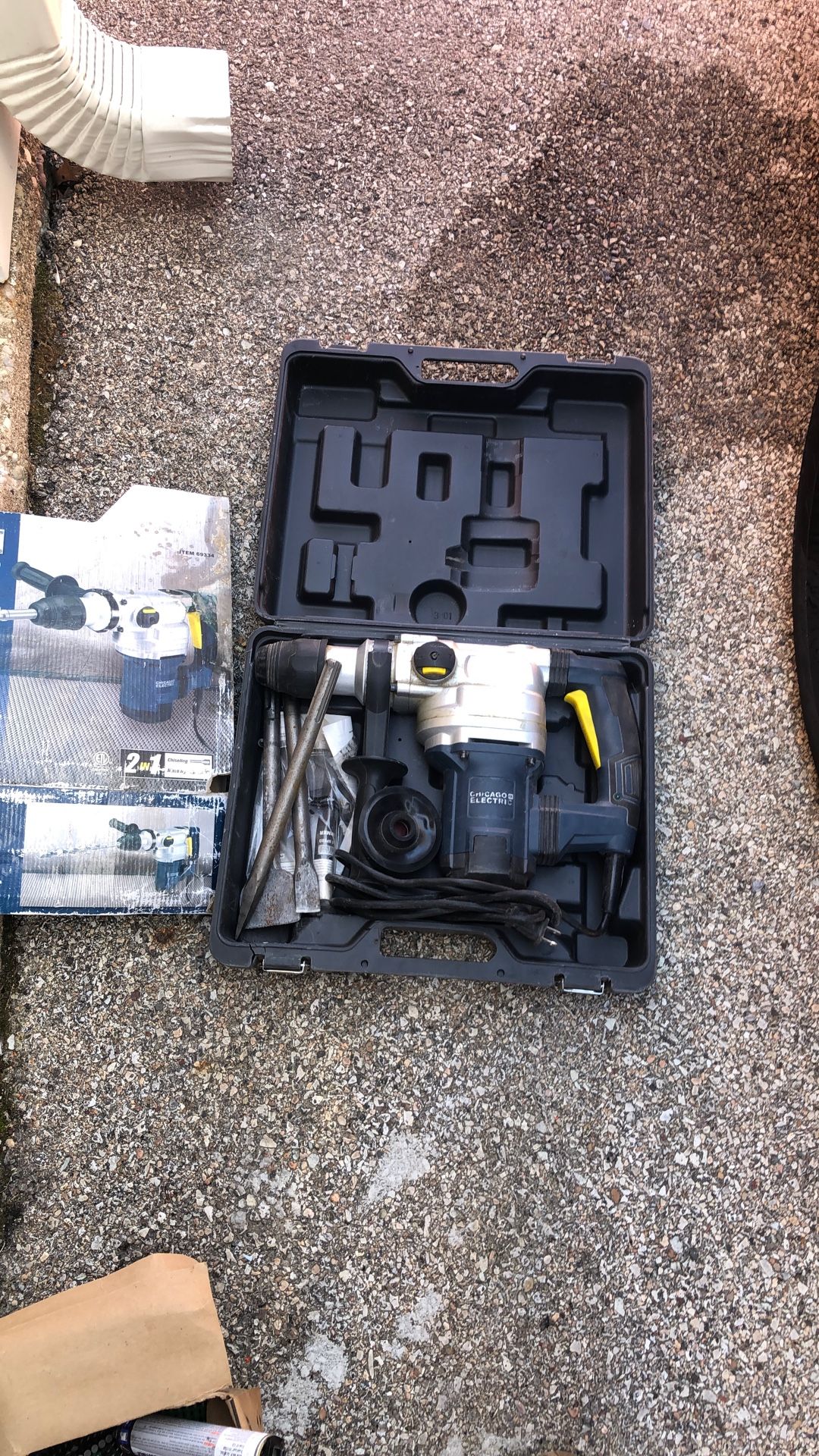 Chicago Electric Hammer Drill