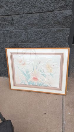 3D flowers picture frame