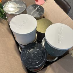 Empty Candle Tin Lot (12oz and 14.5oz) - 33 Count