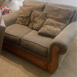 Loveseat And Sofa Set