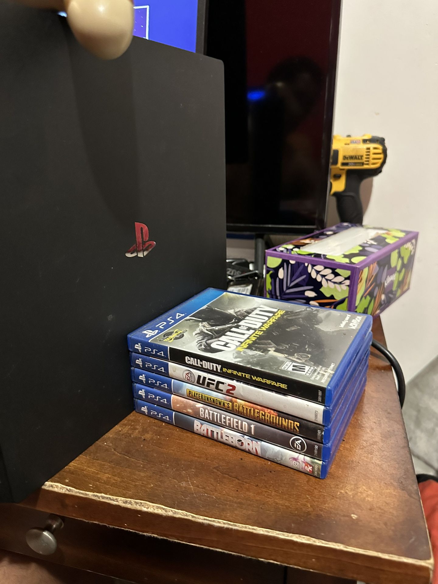 Sony Playstation Ps4 Pro 1tb Console Bundle With Games And Good Controllers  for Sale in Queens, NY - OfferUp