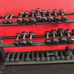 3 Tier Commercial Dumbbell Rack