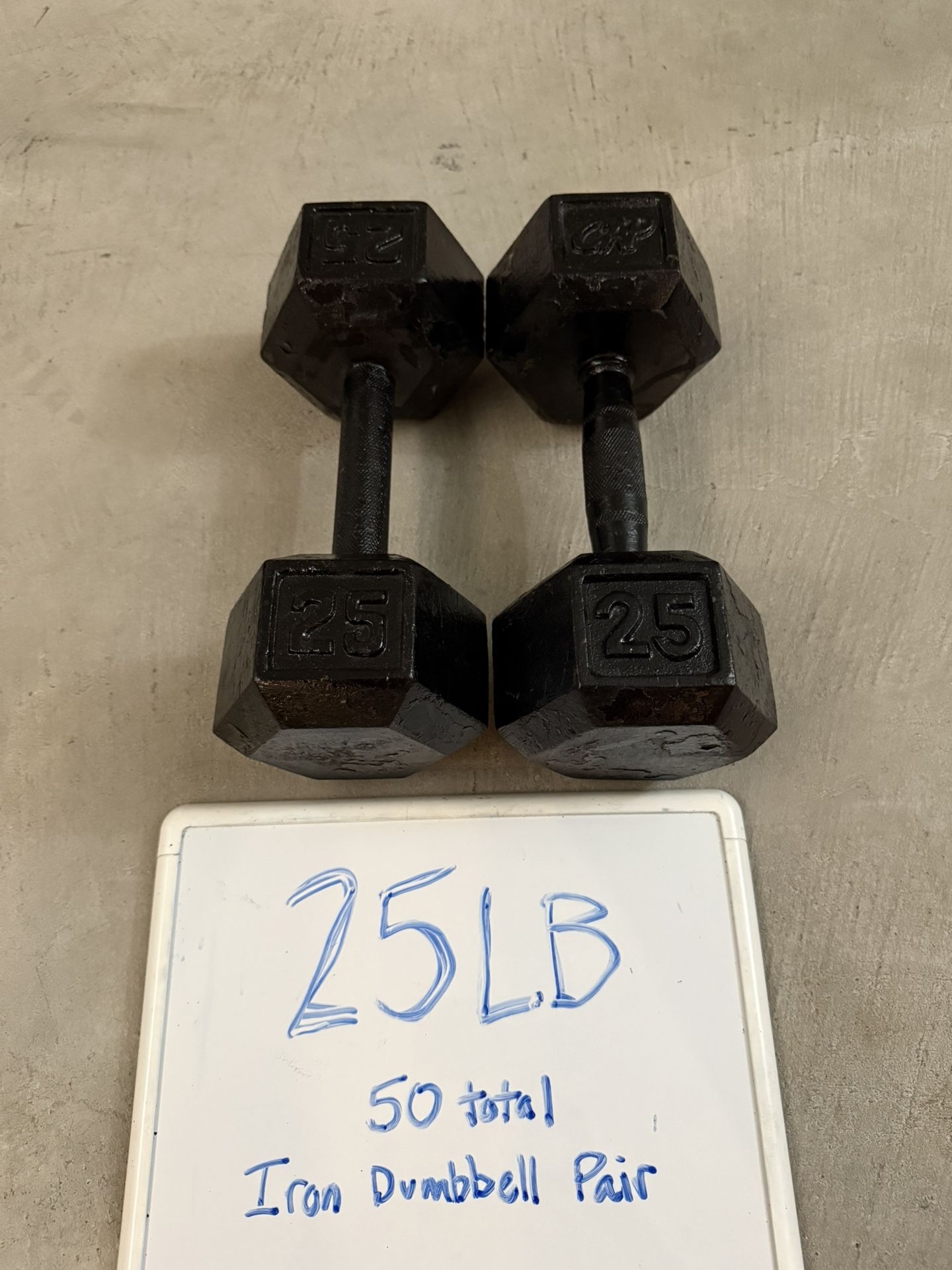 25 LB Dumbbells