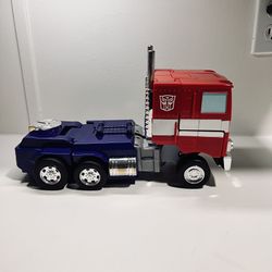 Transformers Optimus Prime Remote Control Converting Vehicle NO REMOTE still functional works properly without a remote control.   Transformers Optimu