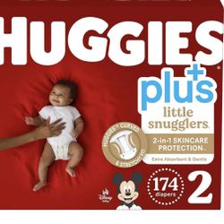 Huggies +snugglers 174 Count 