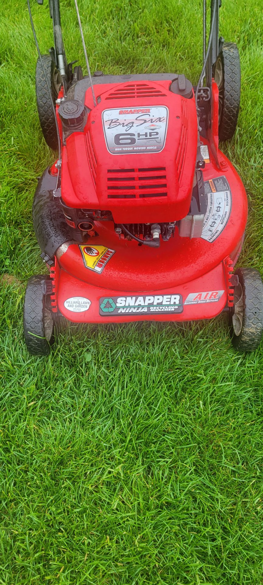 Snapper self propelled