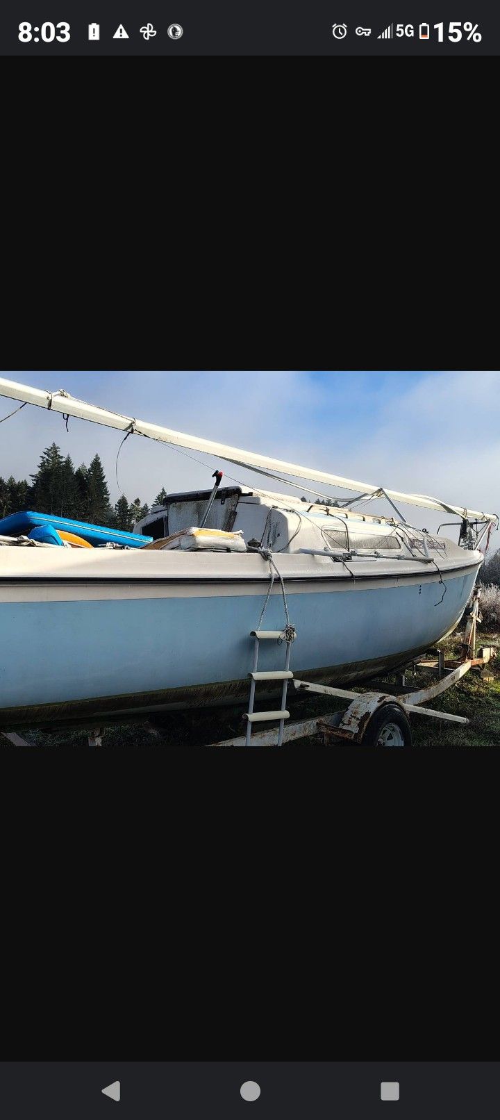 1975 MacGregor Sailboat
