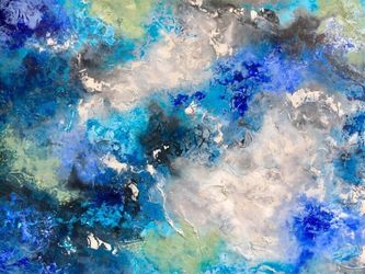 Beautiful Abstract Decorating Original Painting for your Living Dinning/Room, Bedroom, House.