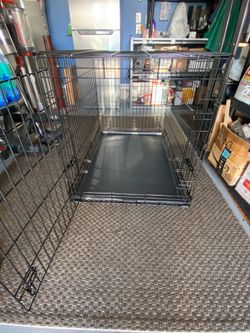 Large Metal Dog Crate