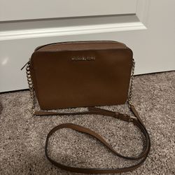 Michael Kors Leather Crossbody Purse