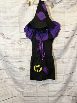 🪄 Leg Avenue Purple & Black Witch Costume – Adult Lg