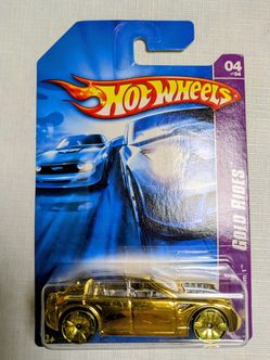 2007  HOT WHEELS GOLD RIDES SERIES, #4 OF 4,  UNOBTAINI 