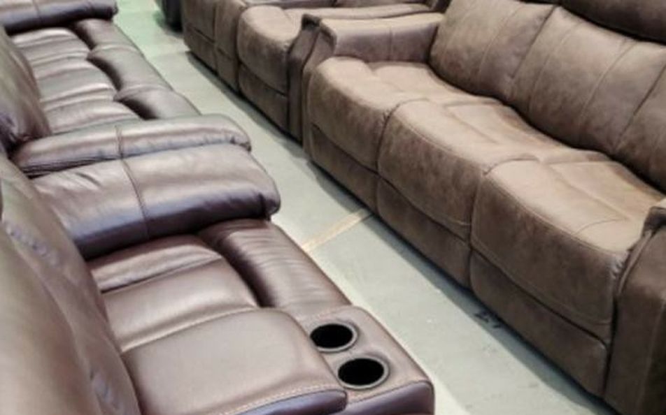 Reclining Sofa Liquidation Today!