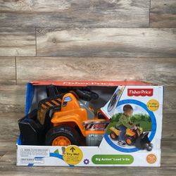 NEW Fisher Price Big Action Load N Go Ride-On
