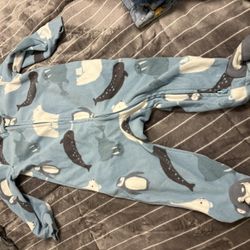 3 Baby Boy Warm Onesies