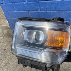 2014-2015 Gmc Headlight Driver Side LH Oem 