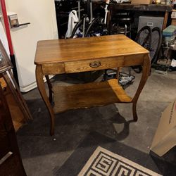 Late 1800s Tiger Oak Desk
