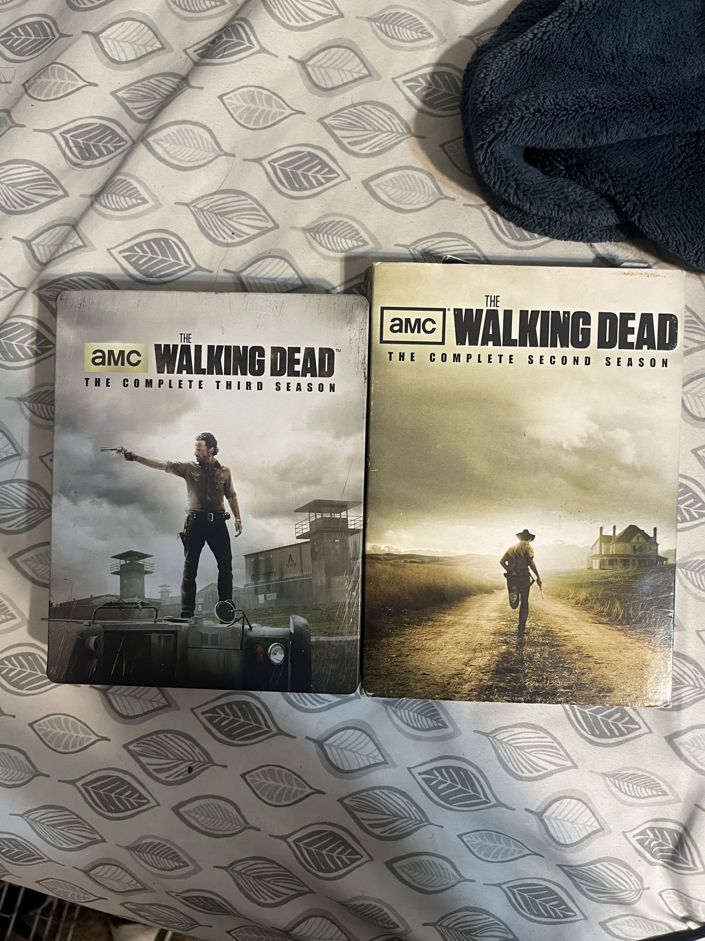 The Walking Dead DVD Season Two Complete Set and Season Three Complete Set Lot