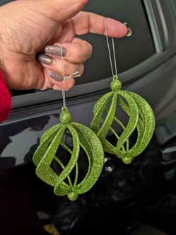 Spiral 3D Christmas Tree Ornaments