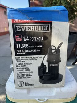 Sumergible Water Pump