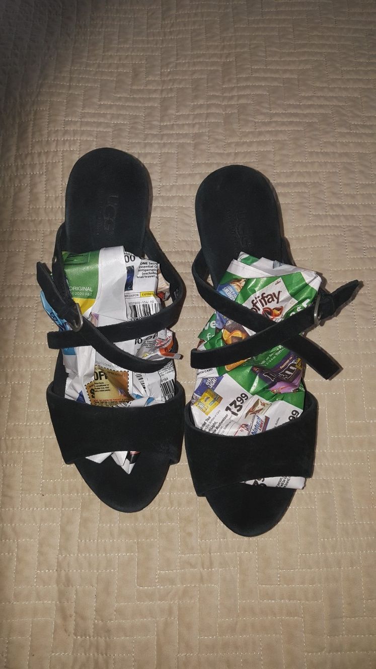 New never worn UGG'S wedges