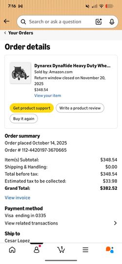 Heavy weight wheel chair