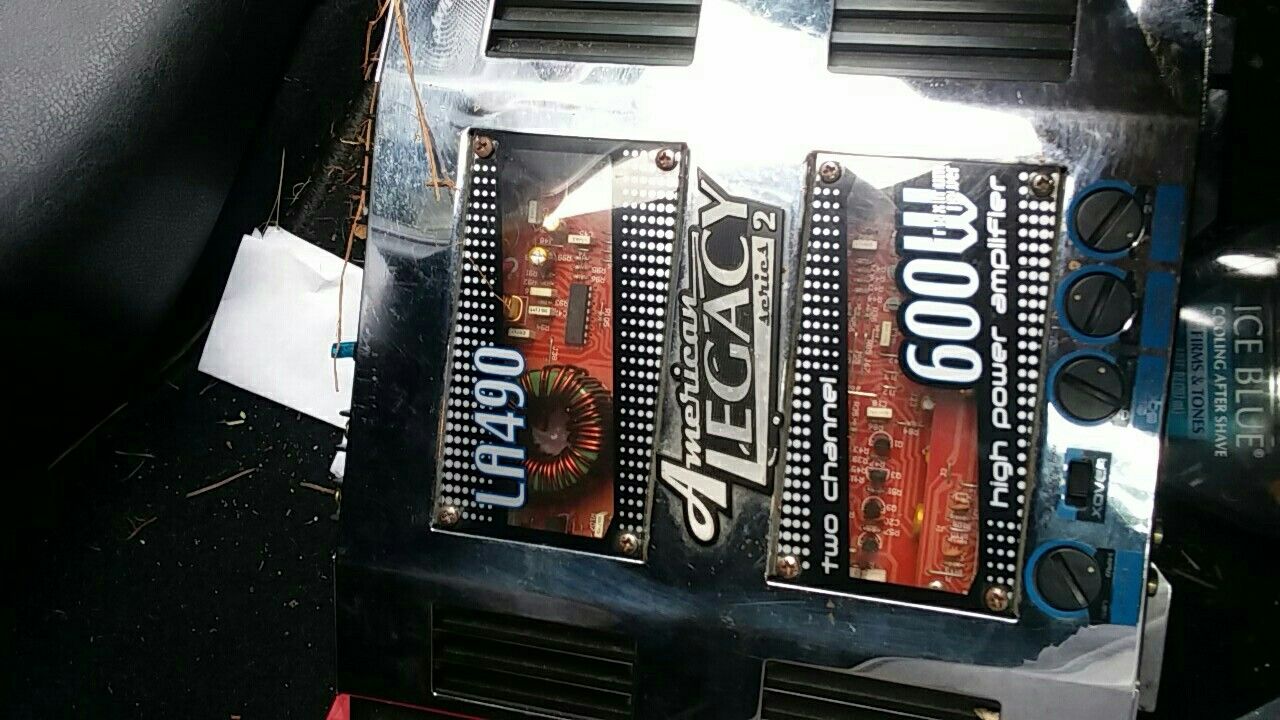 American legacy 600 watt amp
