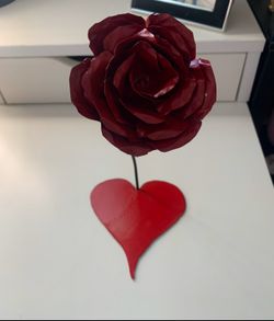 Custom metal Roses 
