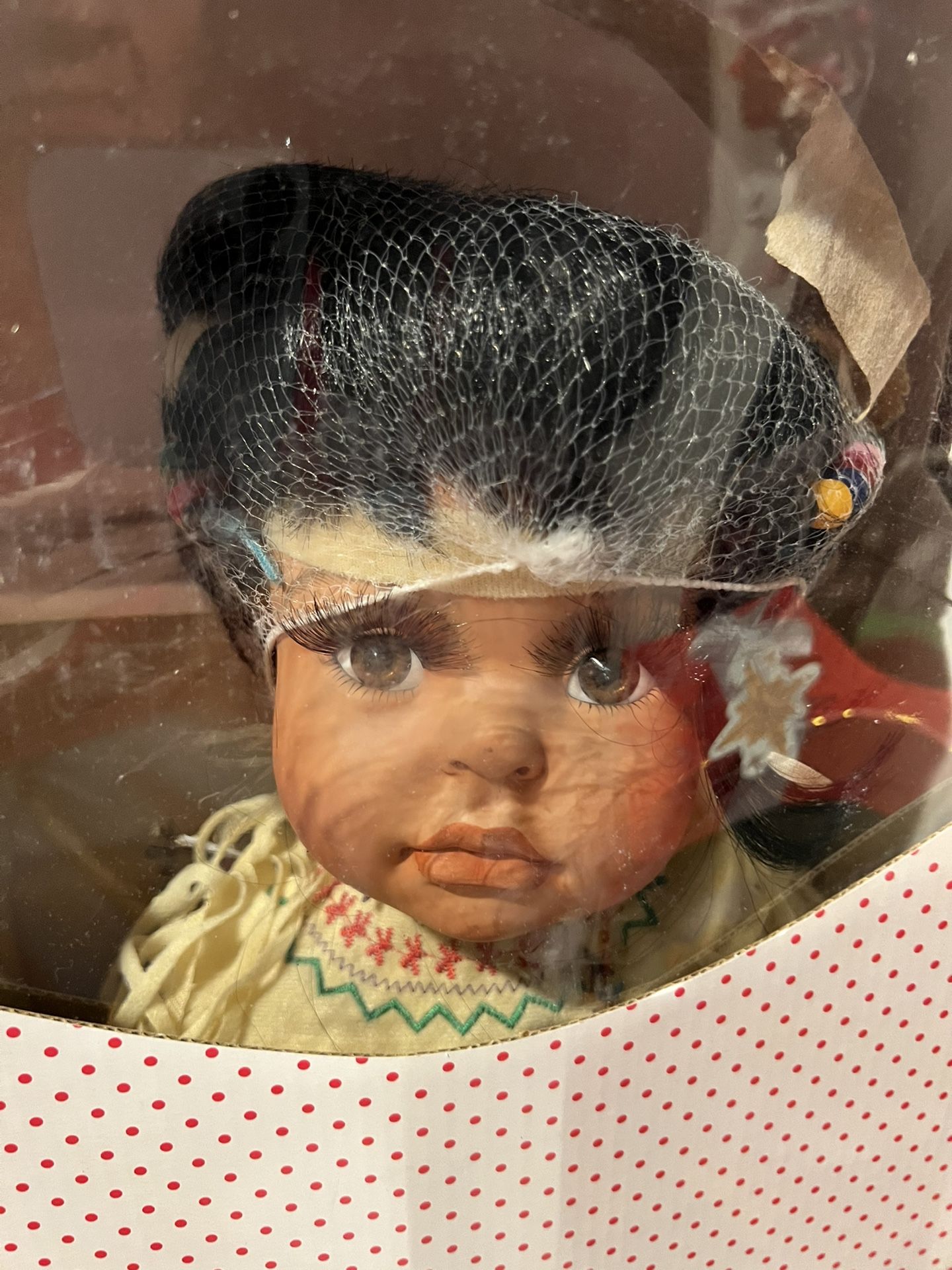 Collectible Native American Porcelain Doll