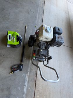 4000 psi pressure washer with Honda motor