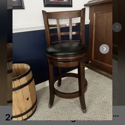 24” Swivel Counter Height Stool