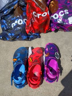 Bape crocs
