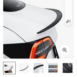 CARPARTS DEPOT TESLA MODEL 3 REAR SPOILER WING