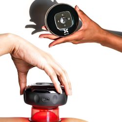 REVO 4-in-1 Smart Cupping Massager w/ Red Light Therapy – Portable Kit