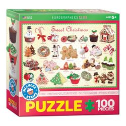 NEW. Sweet Christmas Puzzle, 100-Piece. Ages 5+