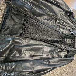 Large Leather Jacket 