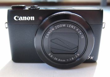 Canon PowerShot G7 X 20.2mp 4.2 Optical Zoom Black Compact Digital Camera